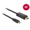 Προσαρμογέας καλωδίου βίντεο USB Type-C HDMI DeLOCK 85258