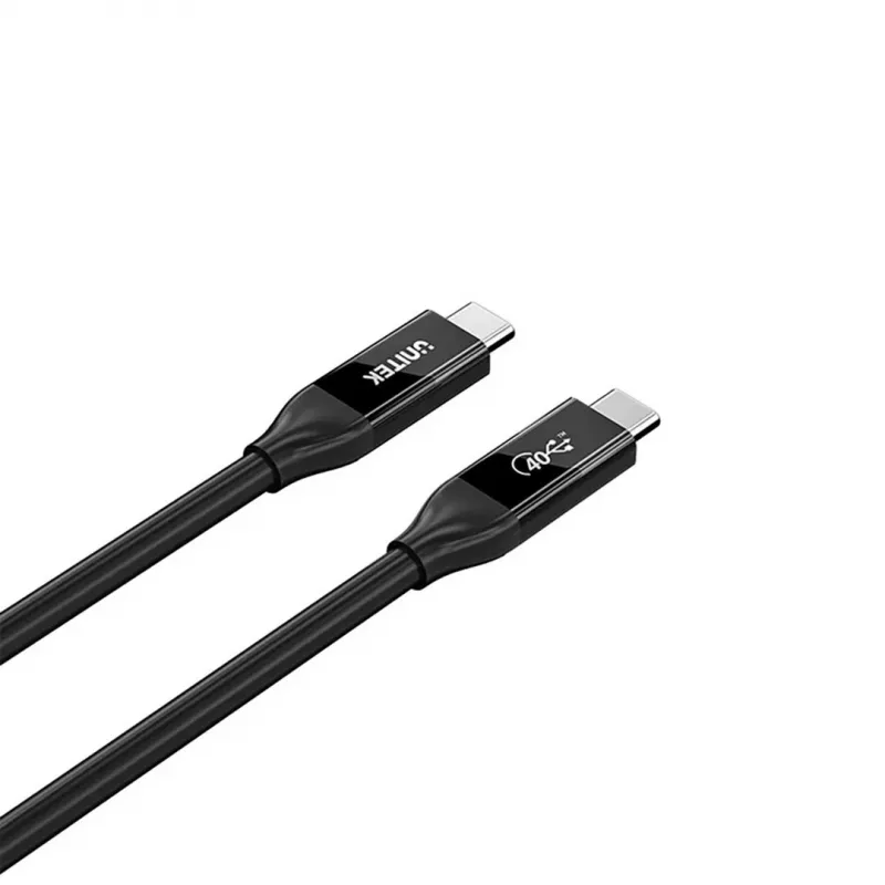 Καλώδιο USB-C Unitek C14100ABK01-2M – 2 m, 100 W Power Delivery, 40 Gbit/s δεδομένα