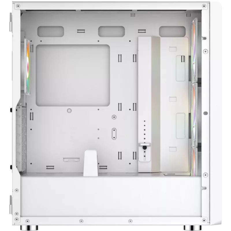 Κουτί PC Silentware Air 100 White — Mid-Tower συμβατό με ATX, λευκή επιφάνεια