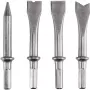Einhell 4132769 σετ καλεμιών (4 τεμ.), εξάγωνο στέλεχος 10 mm, μυτερά και πλακέ καλέμια