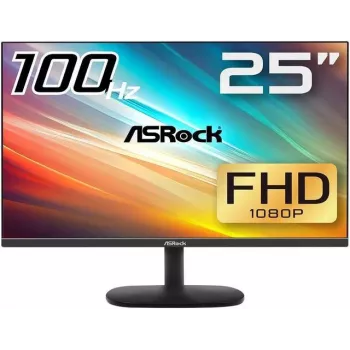 ASRock | Οθόνη | CL25FF | 24,5 ίντσες | IPS | 16:9 | 100 Hz | 1 ms | Θύρες HDMI 1 | Μαύρο