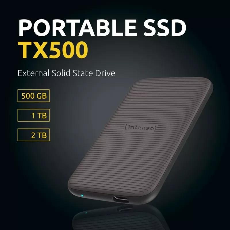 Εξωτερικός SSD Intenso 1 TB USB Type-C 3.2 Gen 2 Καφέ