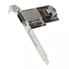 SilverStone SA011 - Πρόσοψη SAS εσωτερική σε εξωτερική - SAS 24Gbit/s - Mini SAS (SFF-8087) (W) σε 4 x 26-πολικό Mini SAS (W)