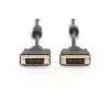 Καλώδιο σύνδεσης DVI Digitus AK-320108-010-S 1m