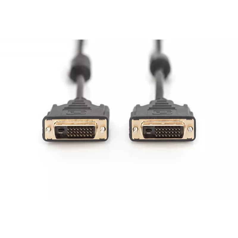 Καλώδιο σύνδεσης DVI Digitus AK-320108-010-S 1m