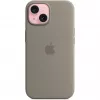 Θήκη σιλικόνης με MagSafe για iPhone 15 – Clay