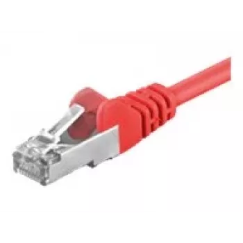 Wentronic Goobay Καλώδιο patch CAT 5e, F/UTP, κόκκινο, 2 m - CCA μείγμα χαλκού (50152)