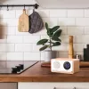 Ρολόι-ξυπνητήρι MANTA RDI912W Rimini, Bluetooth και ασύρματη φόρτιση, λευκό