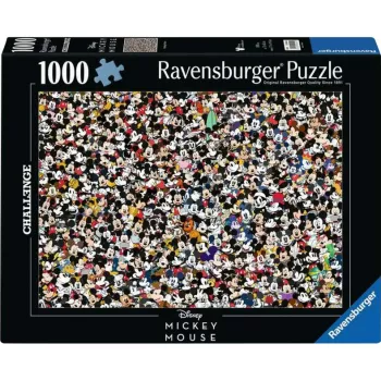 Παζλ Ravensburger 12000529 — 1000 τεμ., Mickey Mouse κινούμενα σχέδια, 700×500 mm, από 14 ετών