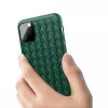 Προστατευτική θήκη Devia για iPhone 11 Pro Max με υφασμάτινο σχέδιο, πράσινο