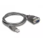 Αντάπτορας καλωδίου DeLOCK 61400 USB A RS-232 μαύρο