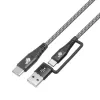 Καλώδιο USB-A σε C TB AKTBXKUCTOA120B 1,2 m, μαύρο