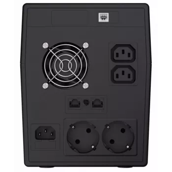Αδιάλειπτη παροχή ισχύος Green Cell UPS09 — Line-Interactive 3 kVA / 1400 W, 230 V, LCD, Tower, 5x πρίζες Τύπου F