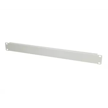 Τυφλό πάνελ rack Extralink Front Blank Panel 1U 19 inch γκρι, χαλύβδινο κουτί