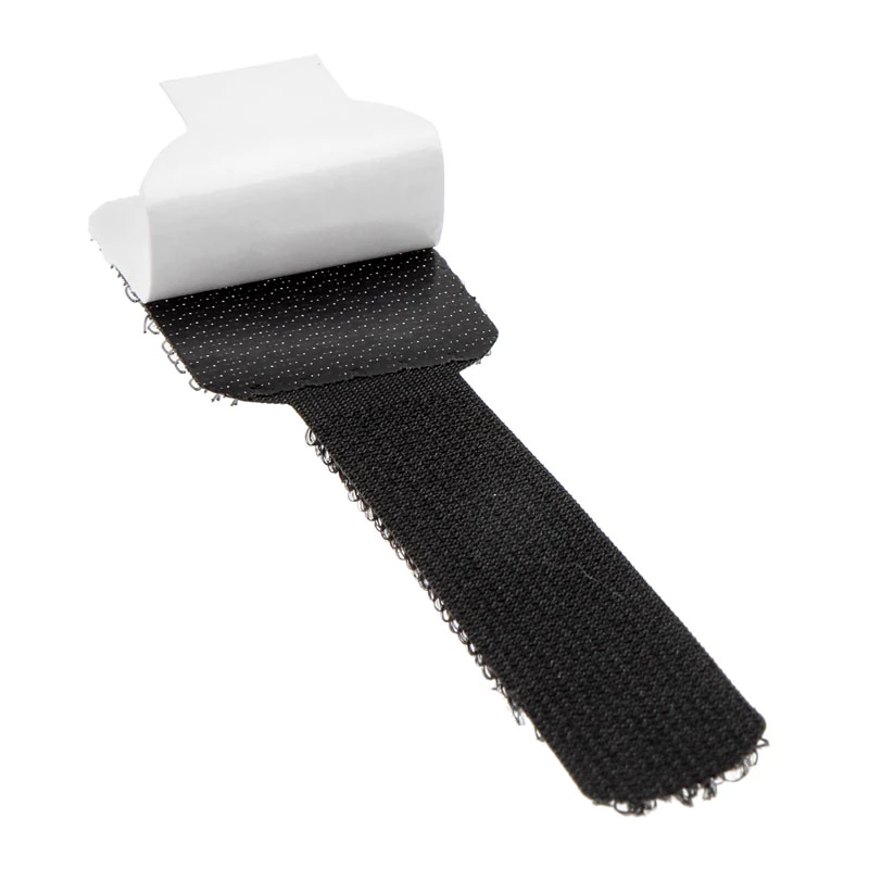 LABEL THE CABLE PRO βάση καλωδίων τοίχου Velcro, σετ 50 τεμ. - μαύρο