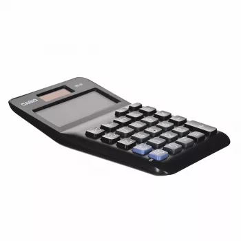 Casio MS-8F επιτραπέζια βασική αριθμομηχανή, 8 ψηφίων, μπαταρία/ηλιακή, μαύρη