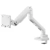 Βραχίονας οθόνης SILVERSTONE SST-ARM14 ρυθμιζόμενου ύψους βάση VESA για μία οθόνη, ασημί