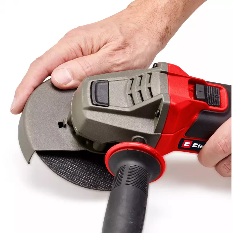 Γωνιακός τροχός TE-AG 125/1010 (Κόκκινο/Μαύρο, 1.010 Watt)