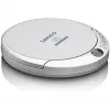 Lenco CD-201SI Φορητό CD player με λειτουργία audiobook και φόρτισης, ασημί