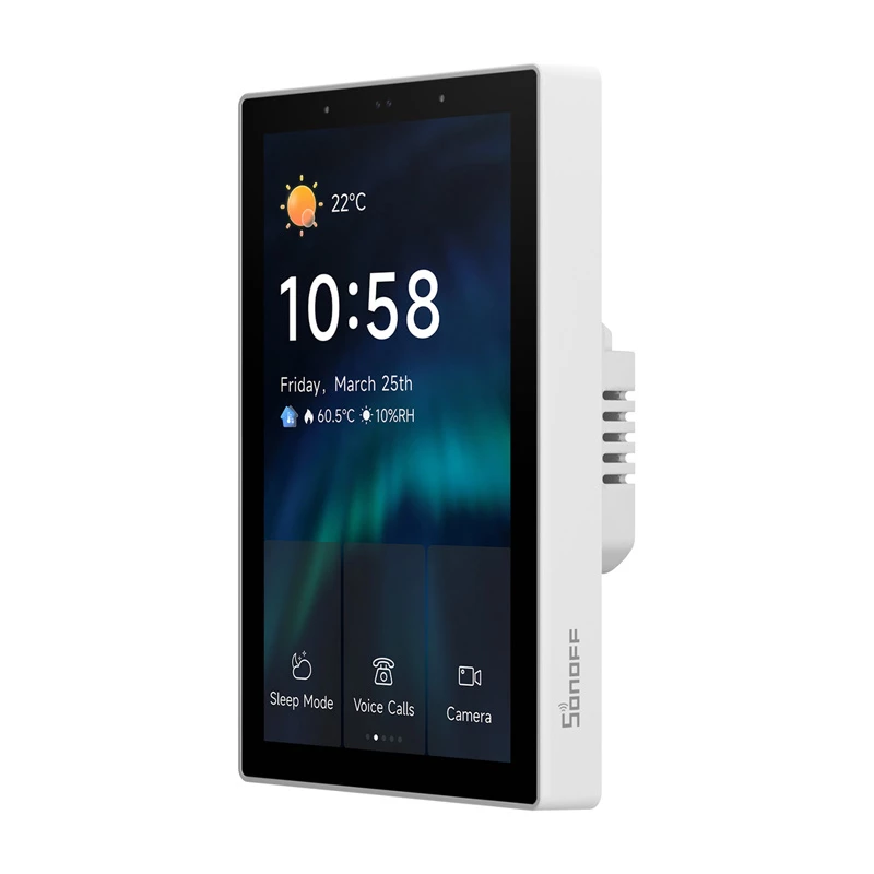 Έξυπνος πίνακας ελέγχου Sonoff NSPanel Pro – Wi‑Fi, Bluetooth, Zigbee, επιτοίχια διεπαφή smart home