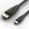 Καλώδιο Vention USB-C σε DisplayPort 8K 2 m, USB Type-C σε DP, μαύρο