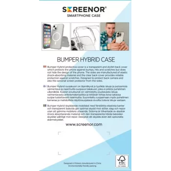 Screenor Bumper Iphone 17 Air Magsafe Διαφανές