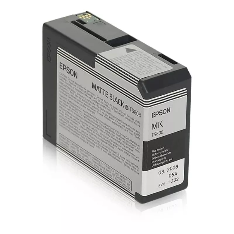 Μελάνι Epson C13T5808 Ματ μαύρο — Γνήσιο μελάνι Epson, ματ μαύρο
