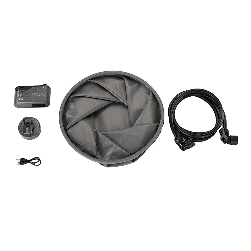 Σετ ντους EcoFlow EFA-SHOWERKIT φορητός σχεδιασμός με ρυθμιστή ροής νερού