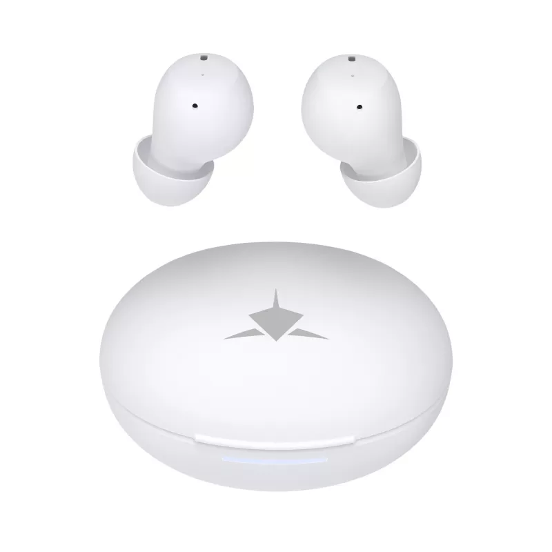 Ασύρματα ακουστικά White Shark GEB-TWS-02 Vortex λευκά