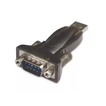 Microconnect USBADB9FC Προσαρμογέας καλωδίου RS232 USB A μαύρο
