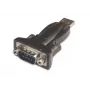 Microconnect USBADB9FC Προσαρμογέας καλωδίου RS232 USB A μαύρο