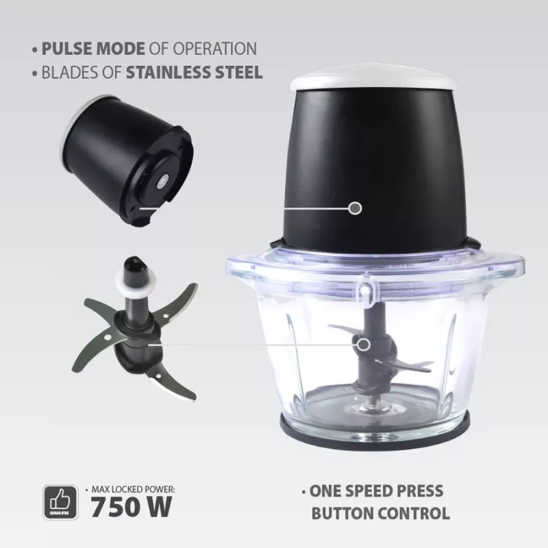Κοπτήρας Maestro MR-582 750W ηλεκτρικός επιτραπέζιος κοπτήρας