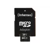 Intenso Performance - Κάρτα flash (microSDXC με αντάπτορα SD) - 64GB - UHS-I U1 / Class10 - microSDXC UHS-I (3424490)