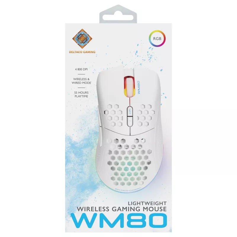 Gaming ποντίκι Deltaco GAM-120-W RF Wireless USB Type-C