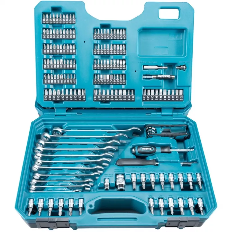 Makita E-10883 Σετ εργαλείων μηχανικού 221 τεμ.