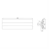ROLINE Κανάλι καλωδίων TPE Flex, 60 mm, μαύρο, 1,8 m (19.08.3105)