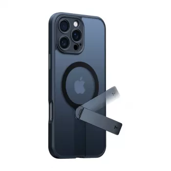 Θήκη Torras Pstand Spin για iPhone 16 Pro Max (Μαύρη)