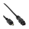 FireWire 400 σε 800 καλώδιο InLine 34901 1m αρσενικό/αρσενικό μαύρο