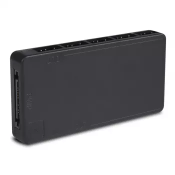 Alphacool Core 25669 διανομέας DRGB 11x 3 ακίδων με υποδοχή τροφοδοσίας SATA, μαύρος