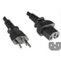 Καλώδιο τροφοδοσίας Microconnect PE160518 μαύρο 1,8 m υποδοχή C15