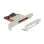 Αναγνώστης καρτών DeLOCK 91495 SATA Εσωτερικός Μαύρο Κόκκινο Ασημί