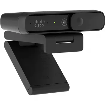 Cisco Desk Camera 1080p Carbon Μαύρη Διπλά μικρόφωνα USB