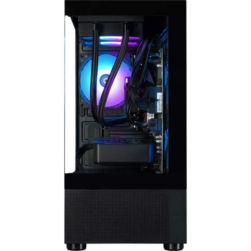 FTW V170A 5060Ti Μαύρο, Gaming PC μαύρο/διαφανές, Windows 11 Home