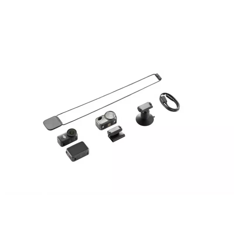 DJI Osmo Nano Standard Combo κάμερα δράσης 64 GB, 4K Ultra HD, CMOS 1/1,3", 120 fps, μαύρη