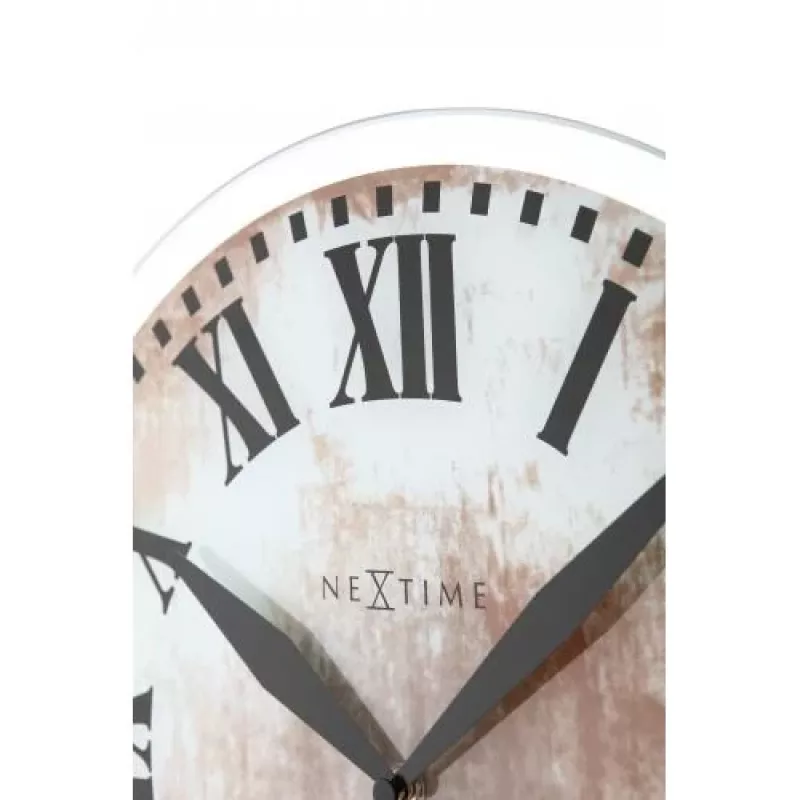 NeXtime ρολόι 8162 Romana, Ø43 cm, επιτοίχιο, λευκό