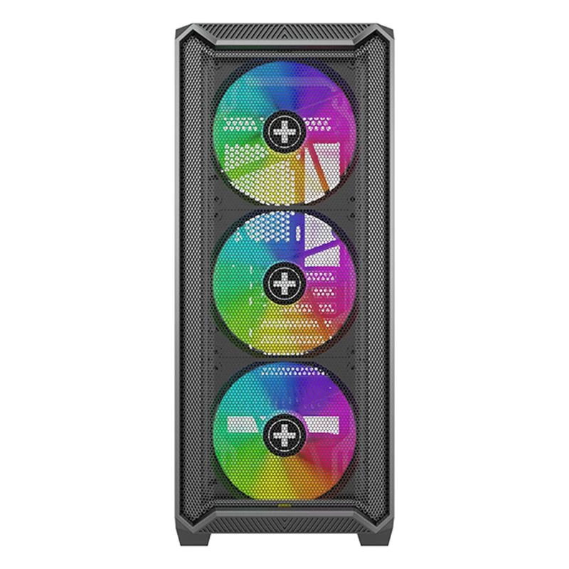 Κουτί|XILENCE|ATX/micro ATX/Mini-ITX|Μαύρο|Midi Tower|PC|XG161