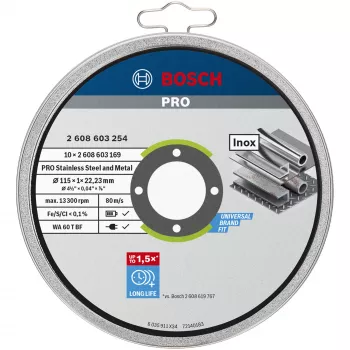 Bosch 2 608 603 254 εξάρτημα γωνιακού τροχού δίσκος κοπής