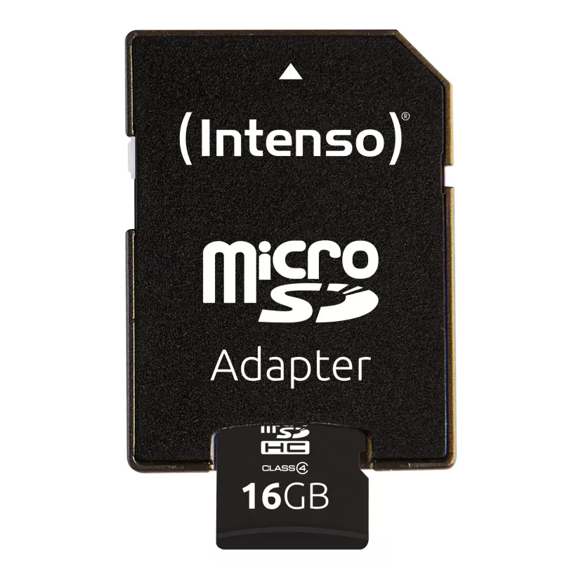 Κάρτα μνήμης Intenso 16GB MicroSDHC Class 4 3403470