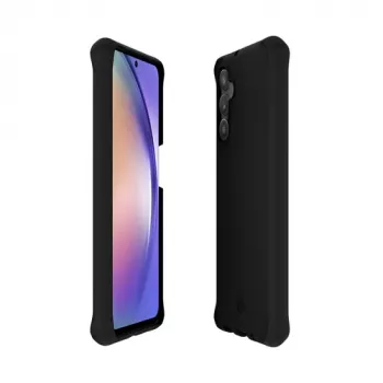Mobilis SPECTRUM_R - πίσω κάλυμμα για κινητό τηλέφωνο - ανθεκτικό - αντιμικροβιακό, 100 % ανακυκλωμένο - Impacthane - μαύρο (066041)