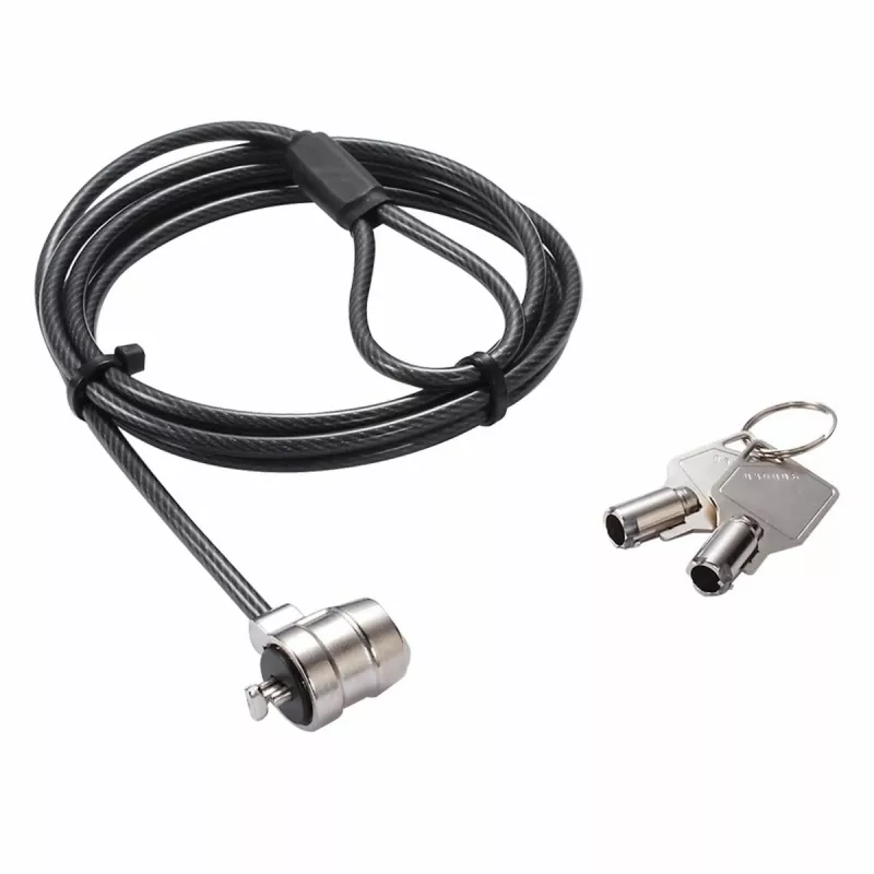 Dicota Καλώδιο ασφαλείας T-Lock Base, με κλειδί, υποδοχή 3x7mm